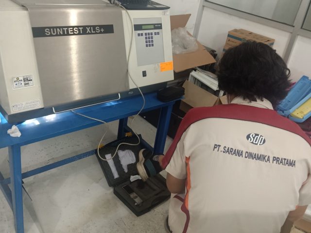 Calibration Suntest XLS+ (weathering test) ATLAS MTT AMETEK – USA