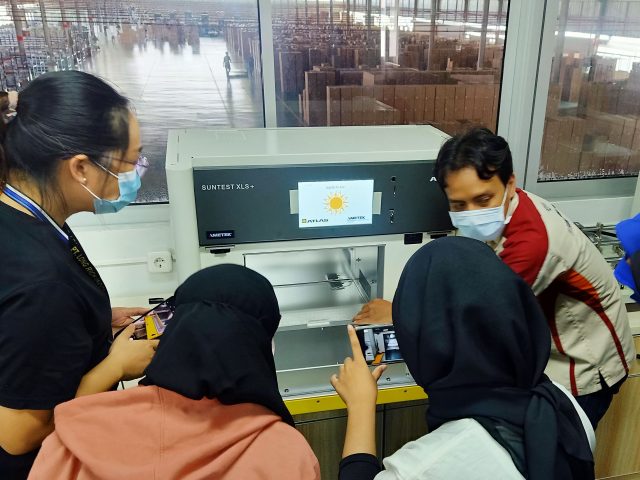 Pengiriman, install, dan training Suntest XLS+ II ( weathering test ) ATLAS MTT AMETEK- USA