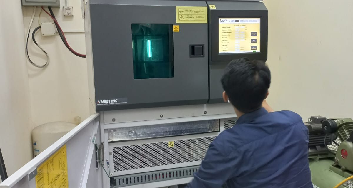 Calibration CI 3000 (weathering test), Brand : ATLAS MTT AMETEK – USA