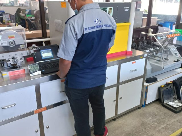 Calibration Suntest XLS+II (weathering test), Brand : ATLAS MTT AMETEK – USA