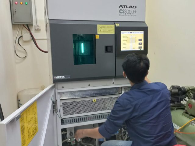 Calibration CI 3000 (weathering test), Brand : ATLAS MTT AMETEK – USA