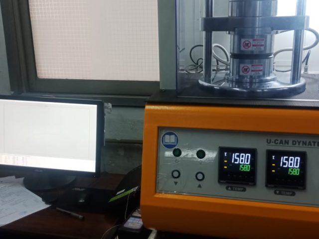 Kalibrasi mesin Rheometer, Brand : U-Can – Taiwan