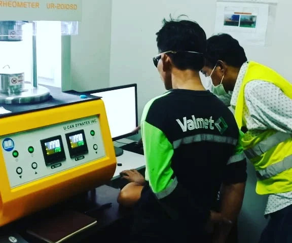 Training mesin Rheometer, Brand : U-Can – Taiwan