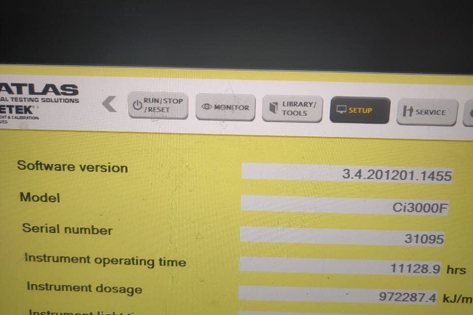 Maintenance Ci3000 Fade – Ometer, Brand : Atlas MTT Ametek – Amerika