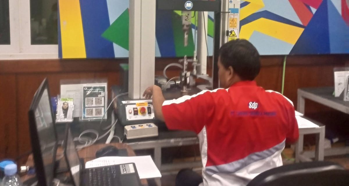 Kalibrasi 3 Unit mesin Tensile Strength Tester, type UT-2080, Brand: U-Can Dynatex Inc – Taiwan