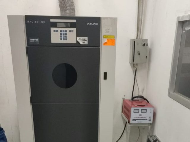 Pengecekan Alat Xenotest 220+, Brand: Atlas MTT – Amerika