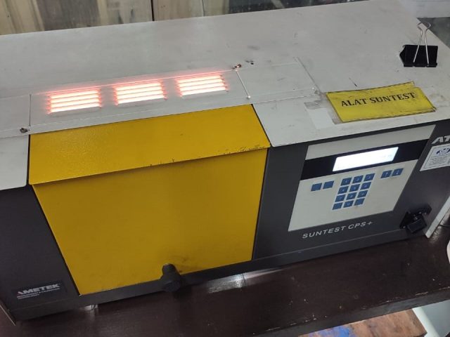 Pengiriman dan Installasi Xenonlamp, serta kalibrasi mesin Suntest CPS + (II) ,Brand: Atlas MTT – Amerika