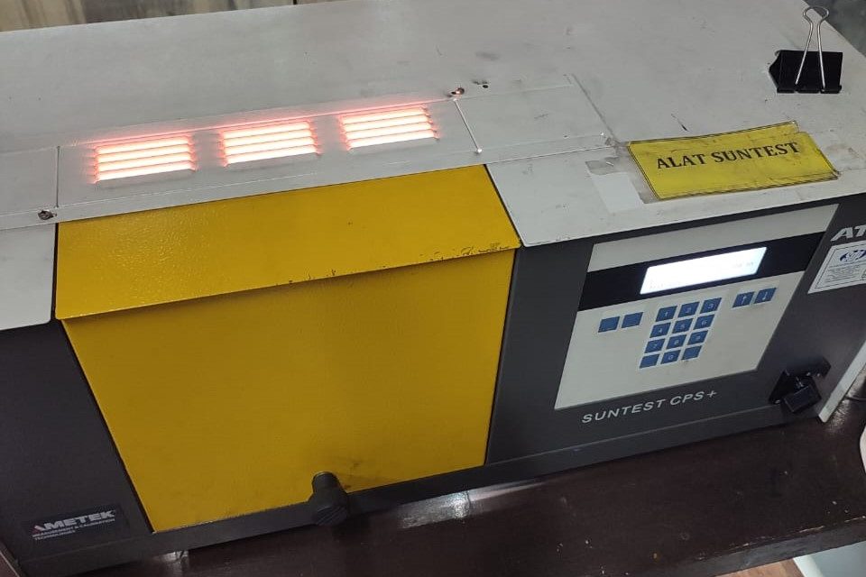 Pengiriman dan Installasi Xenonlamp, serta kalibrasi mesin Suntest CPS + (II) ,Brand: Atlas MTT – Amerika