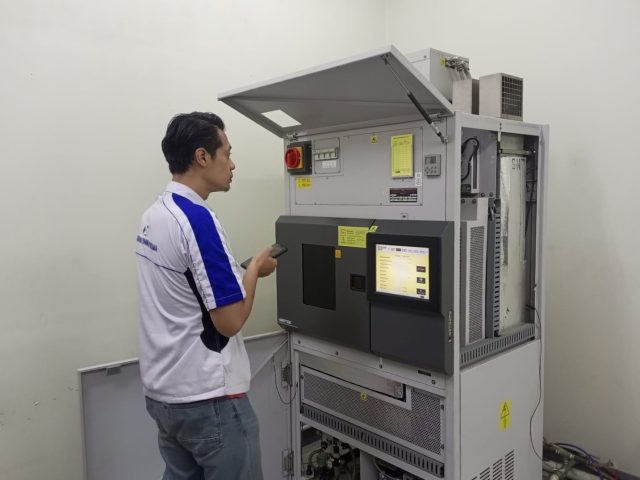 Pemasangan part Ci3000 type Xenon Fade – Ometer, Brand : Atlas MTT Ametek – Amerika