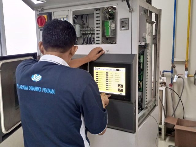 Pemasangan part Ci3000 type Xenon Fade – Ometer, Brand : Atlas MTT Ametek – Amerika