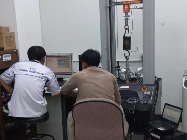 Kalibrasi mesin Tensile AI-7000S 5KN, Brand: Gotech – China