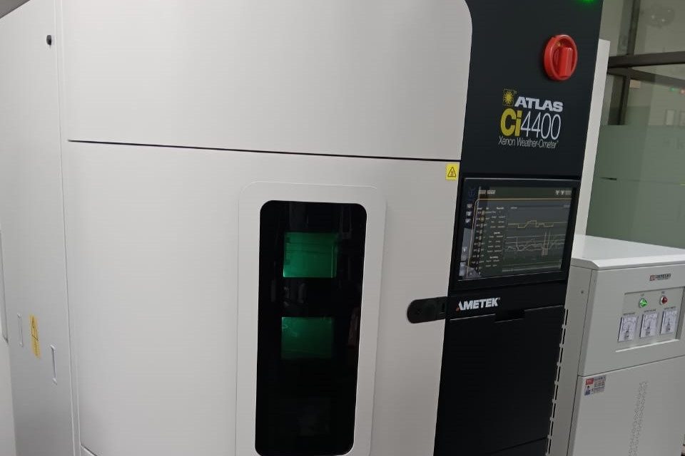 Kalibrasi mesin Atlas Ci4400 Weather-Ometer, Brand: Atlas MTT – Amerika