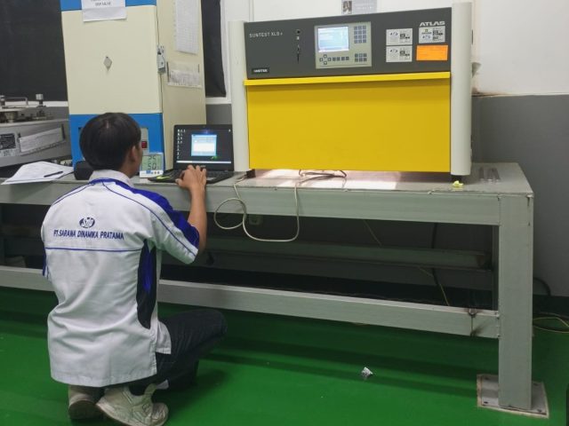 Kalibrasi Mesin Suntest XLS+ (II) Brand: Atlas MTT – Amerika