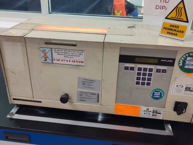 Troubleshooting mesin Suntest CPS+, Brand: Atlas MTT Ametek – Amerika