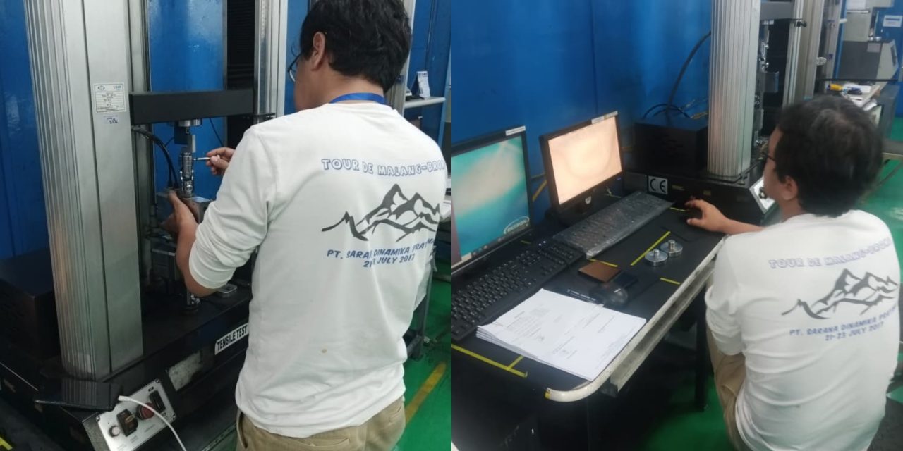 CALIBRATION OF TENSILE MACHINE