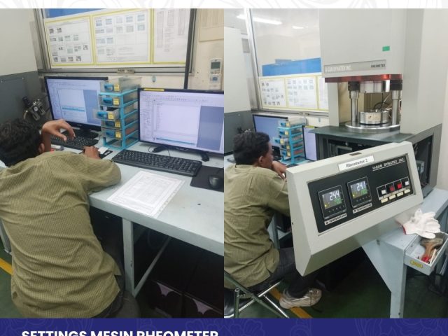 SETTING OF RHEOMETER MACHINE
