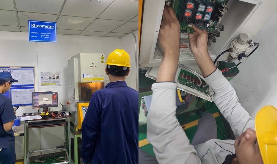 MAINTENANCE OF RHEOMETER MACHINE