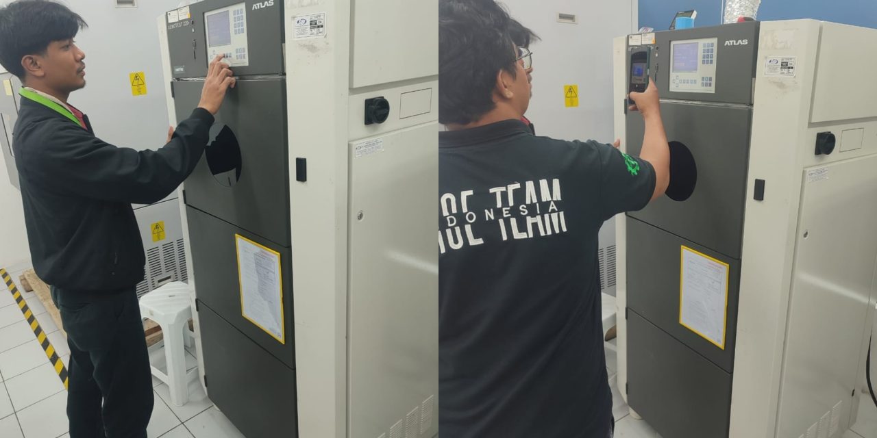 CALIBRATION AND SOFTWARE UPDATE OF XENOTEST 220+ MACHINE