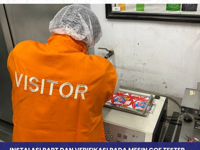 INSTALLATION OF SLIDE, HOOK, AND LOAD VERIFICATION ON COF TESTER MACHINE