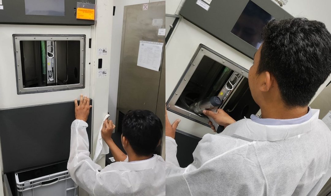 MAINTENANCE OF HUMIDITY CHAMBER & XENOTEST 220+ MACHINES