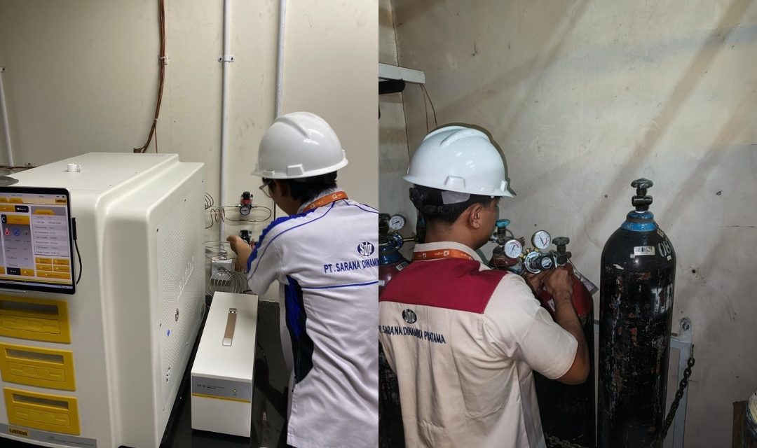 INSTALLATION OF GAS PERMEABILITY TESTER