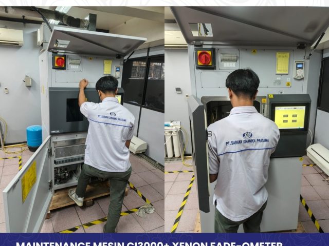 MAINTENANCE OF CI3000+ XENON FADE-OMETER MACHINE