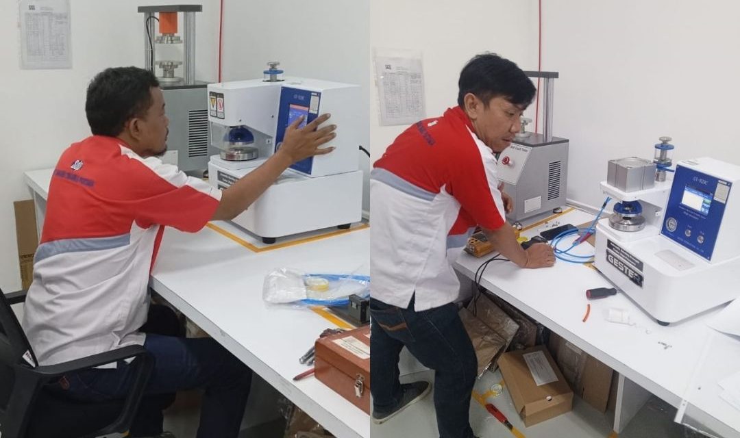 CALIBRATION OF BURSTING TESTER MACHINE