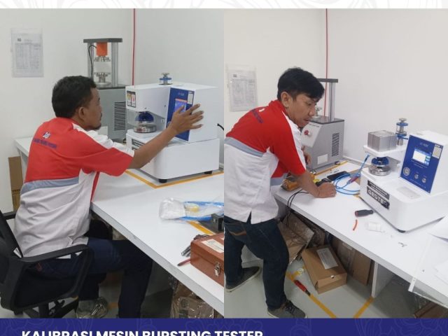 CALIBRATION OF BURSTING TESTER MACHINE