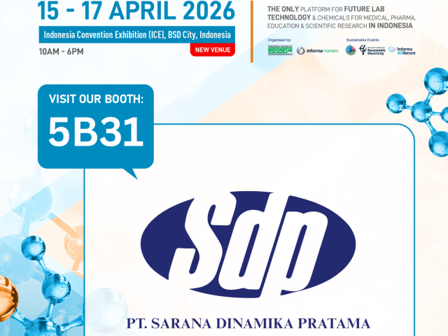 MEET US AT LAB INDONESIA 2026 โ HALL 5, BOOTH 5B31