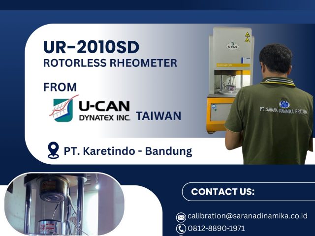 Calibration Services for 2010SD Rotorless Rheometer from U-CAN Dynatex Inc.,